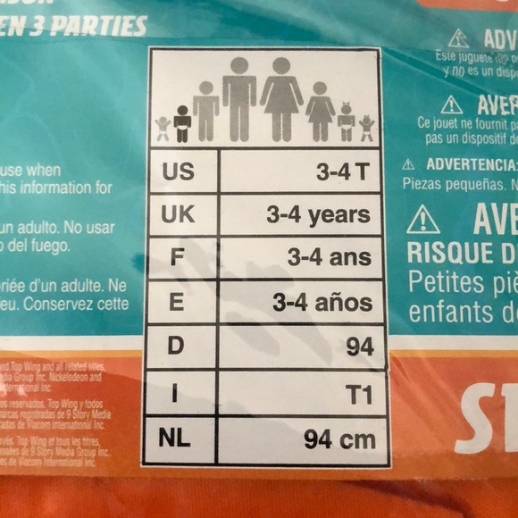 Nick Jr. Top Wing Costume for Kids (Swift) - Picture 4 of 4